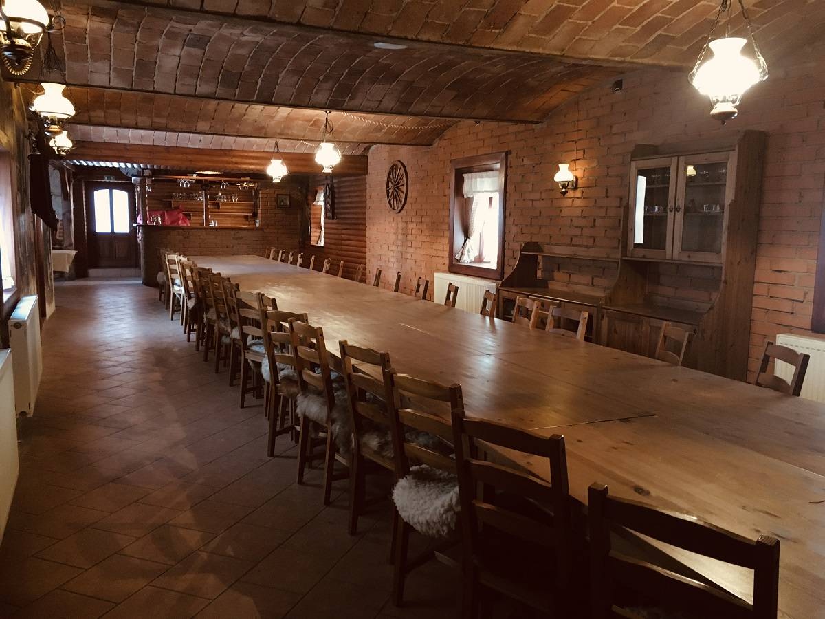 Velký sál restaurace